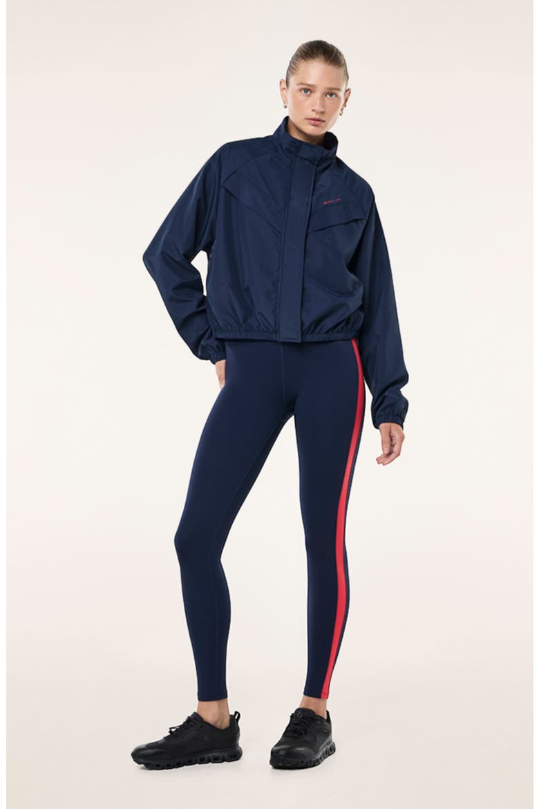 Shield Water Repellent Track Jacket, Alternate, color, DARK NAVY