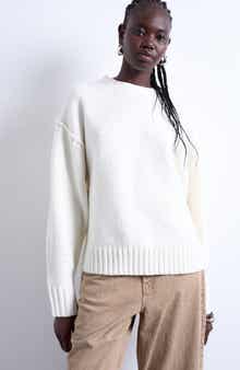 Topshop Exposed Seam Sweater