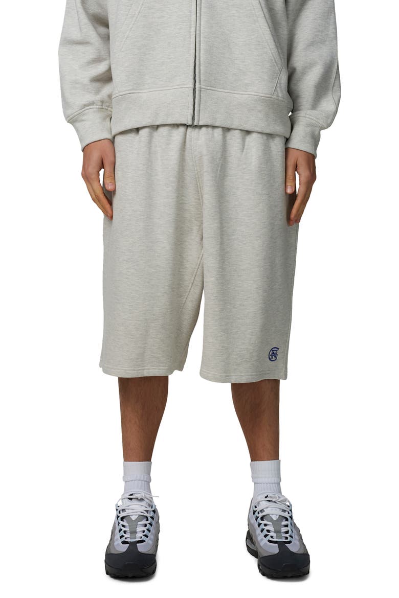 Baggy Halftone Shorts, Main, color, Grey