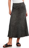 Wash Lab Denim Bellas Denim Midi Skirt