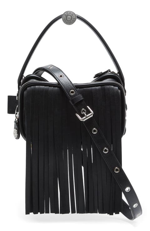 Camero Kit Fringe Leather Handbag
