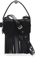 Acne Studios Camero Kit Fringe Leather Handbag