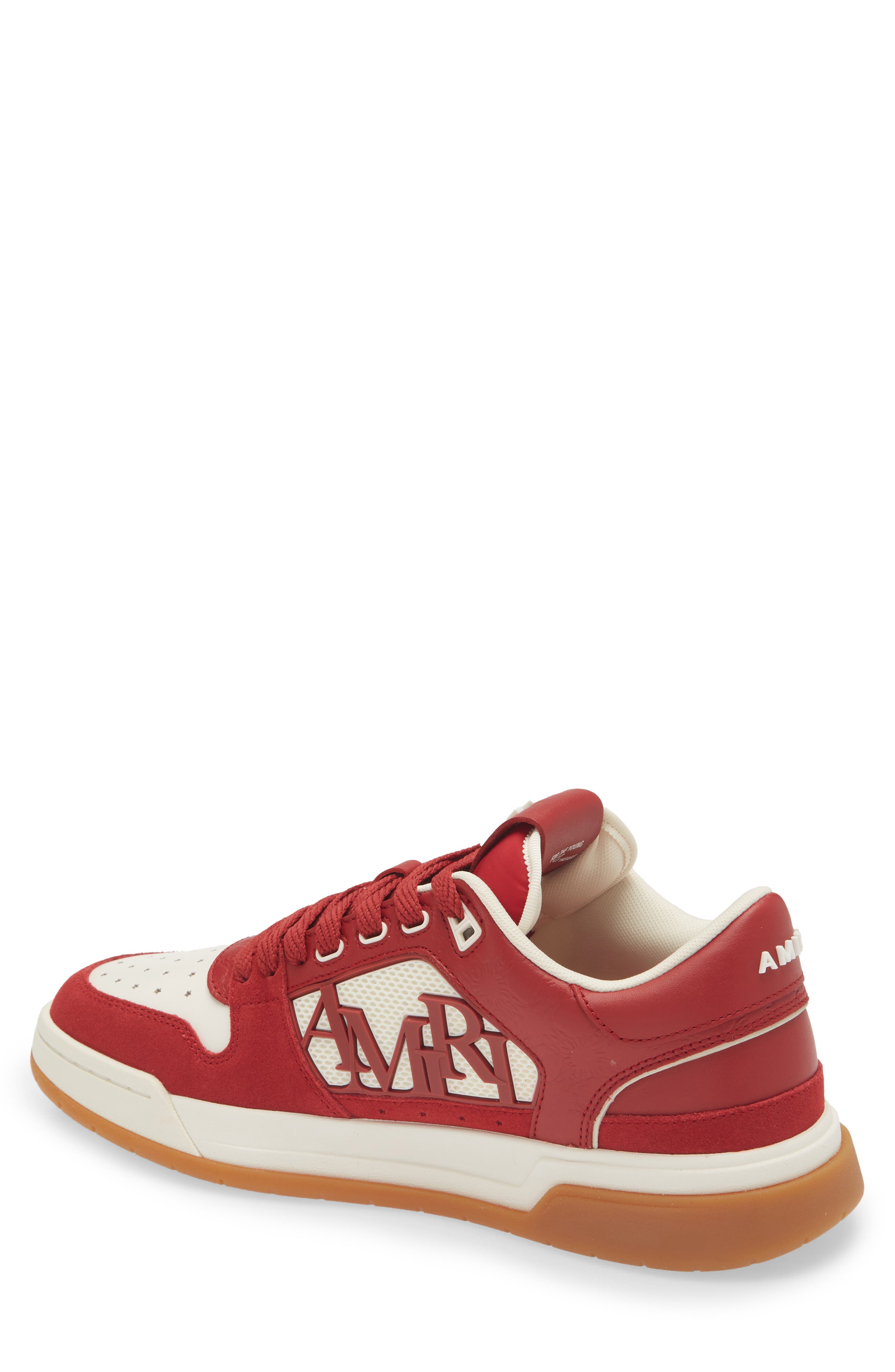 AMIRI Classic Low Top Sneaker, Alternate, color, Red Rose
