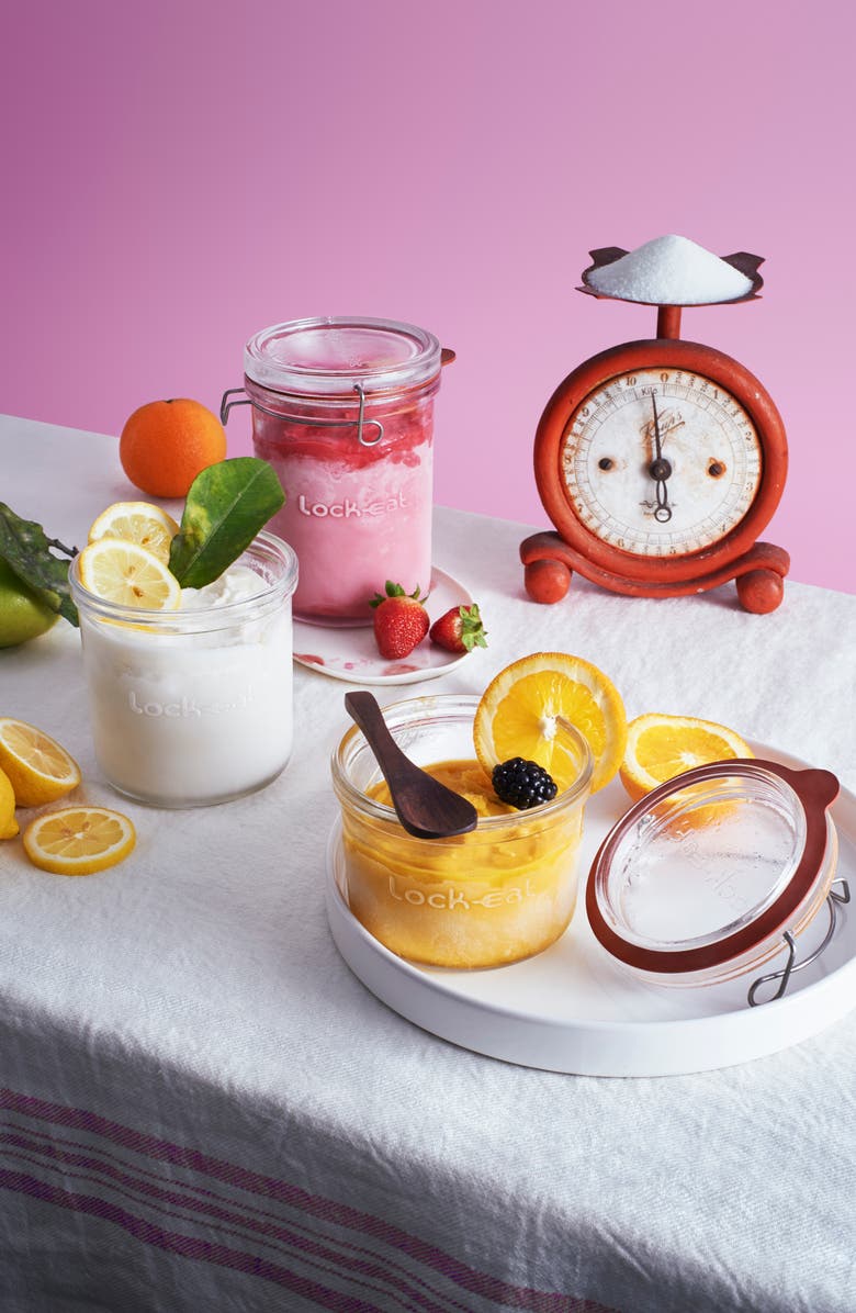 Luigi Bormioli Lock Eat 3-Piece Sealed Storage Container Set, Alternate, color,