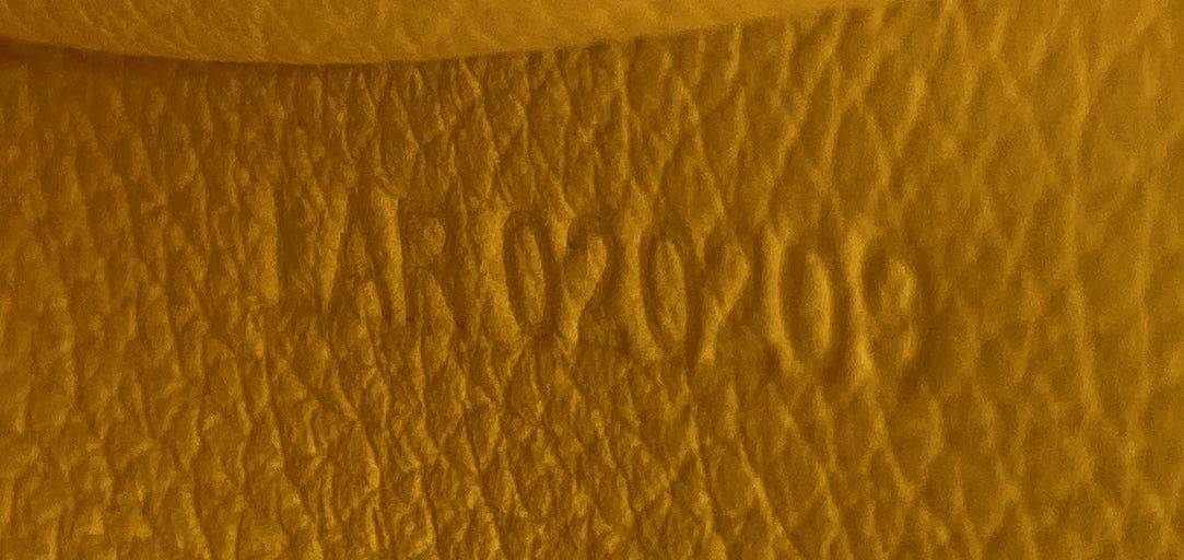 Pre-Owned Goyard Saigon Top Handle Bag Coated Canvas with Leather Mini, Alternate, color, Brown