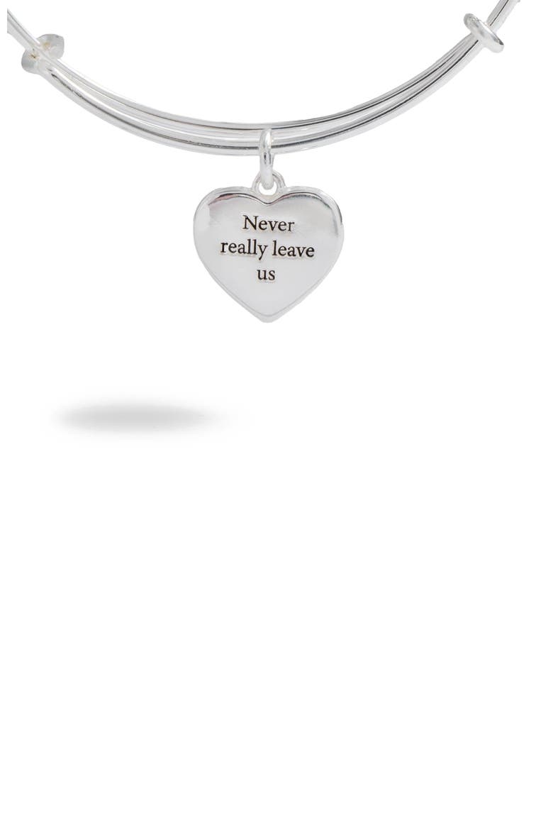 Harry Potter™ The Ones That Love Us Bangle Bracelet, Alternate, color, Silver