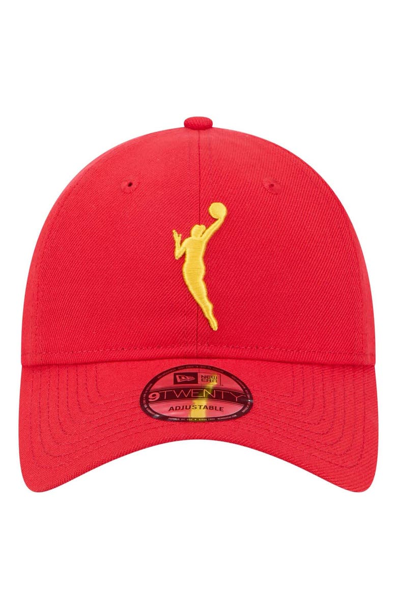 New Era Men's New Era Red Indiana Fever 9TWENTY Adjustable Hat, Alternate, color, Red