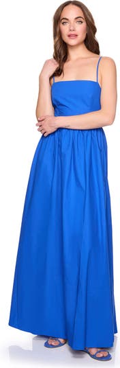 Poplin Maxi Dress