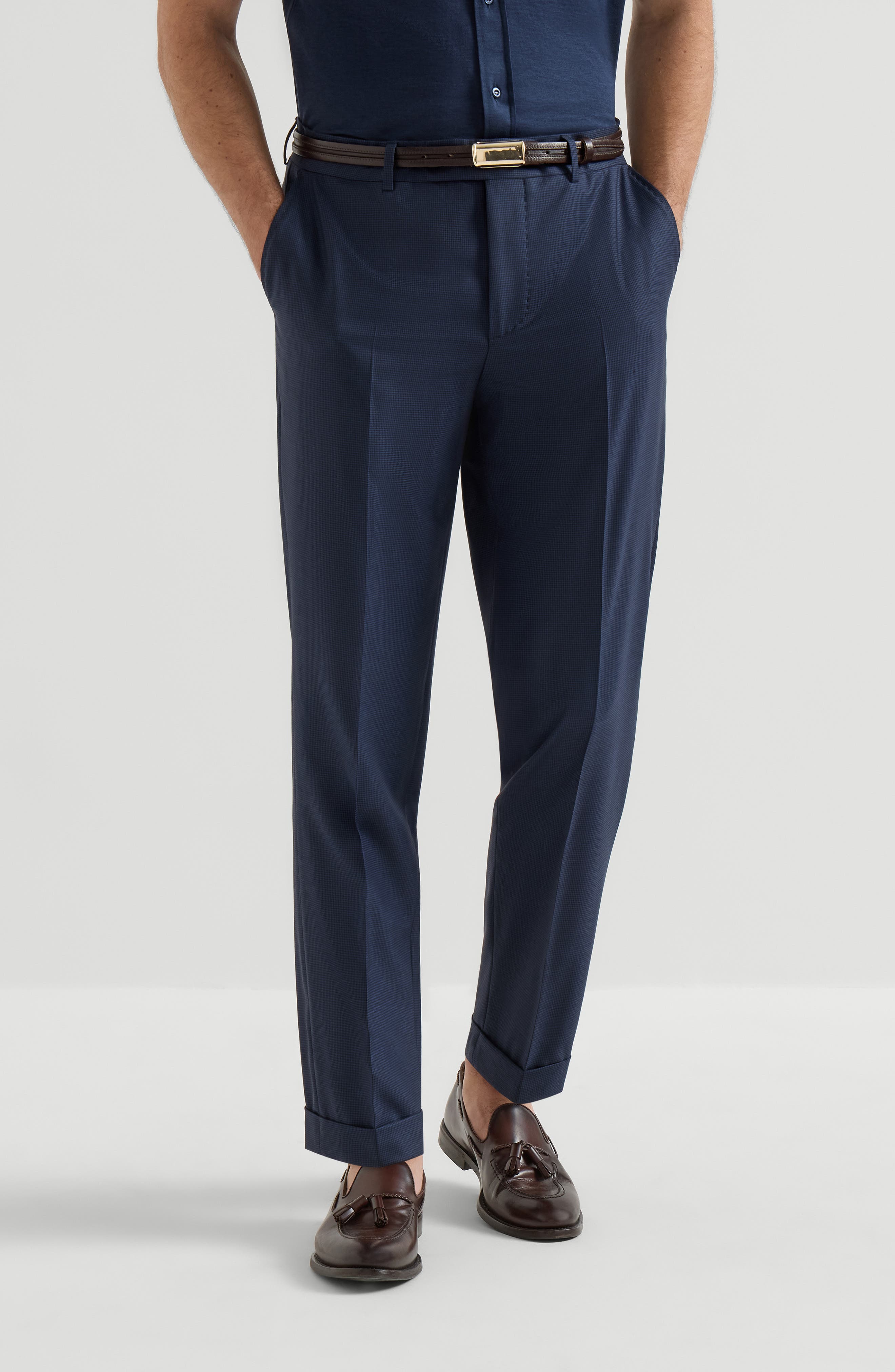 Houndstooth trousers - image 3