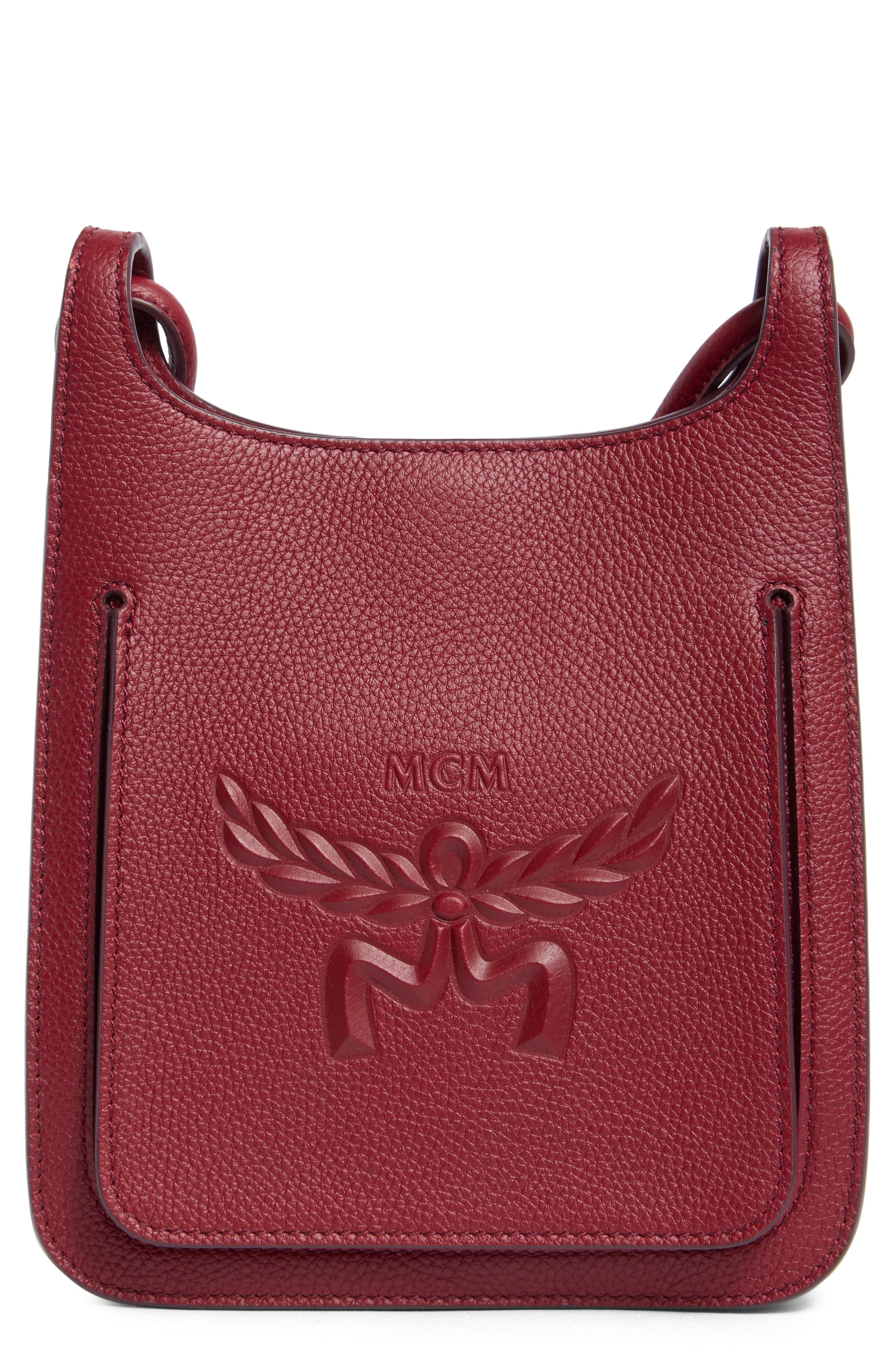 Mini Lauretos Leather Hobo Bag