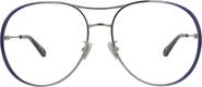 Chloé Core 58mm Aviator Optical Glasses