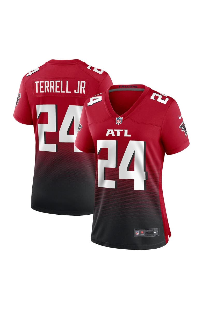 Nike Women's Nike A.J. Terrell Jr. Red Atlanta Falcons Game Jersey, Main, color, 