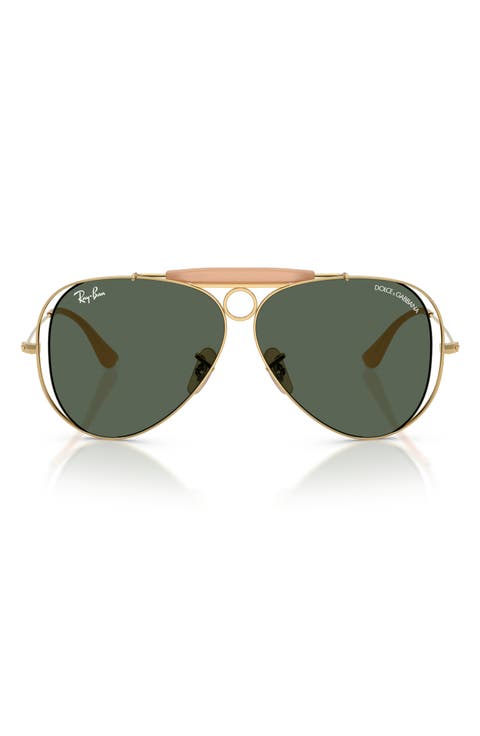 53mm Shooter Pilot Sunglasses