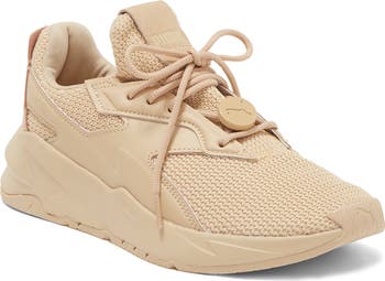 プーマ Puma Fier Nitro Tonal 38894202 ベージュ 厚底 PUMA Fier Nitro Tonal Lace Up Womens Beige Sneakers Casual