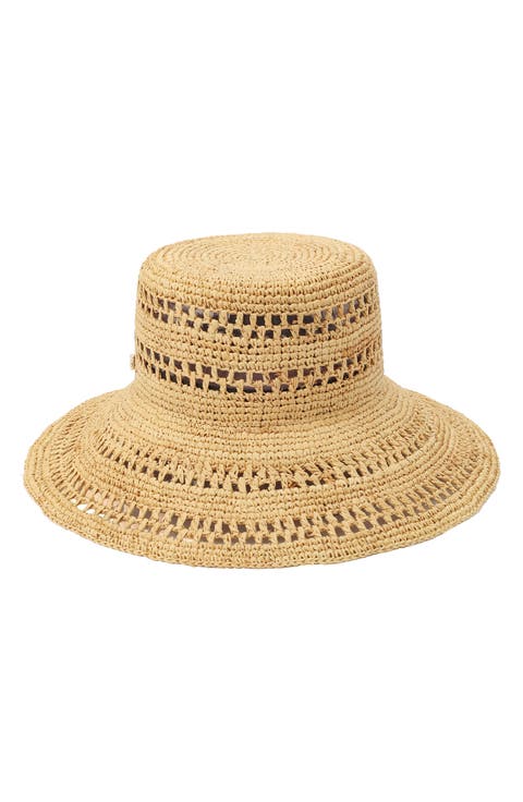 open weave sun hat