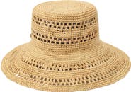 Kate Spade New York open weave sun hat