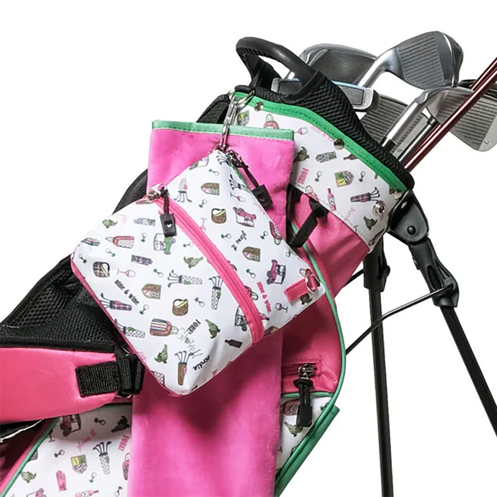 Glove It Nine & Wine 2 Zip Bag, Alternate, color, Nine & Wine