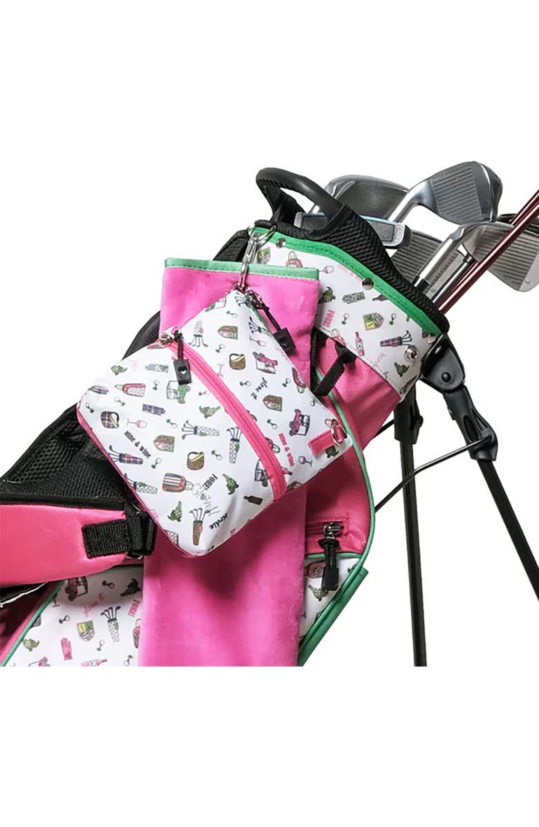 Glove It Nine & Wine 2 Zip Bag, Alternate, color, Nine & Wine