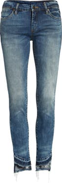 BLANKNYC Step Hem Skinny Jeans