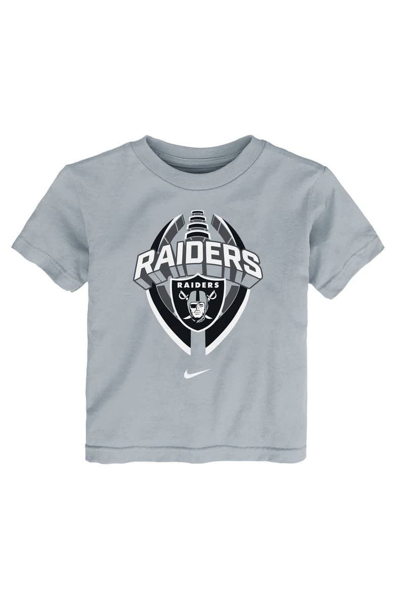 Toddler Nike Gray Las Vegas Raiders Icon Legend T-Shirt, Alternate, color, Gray