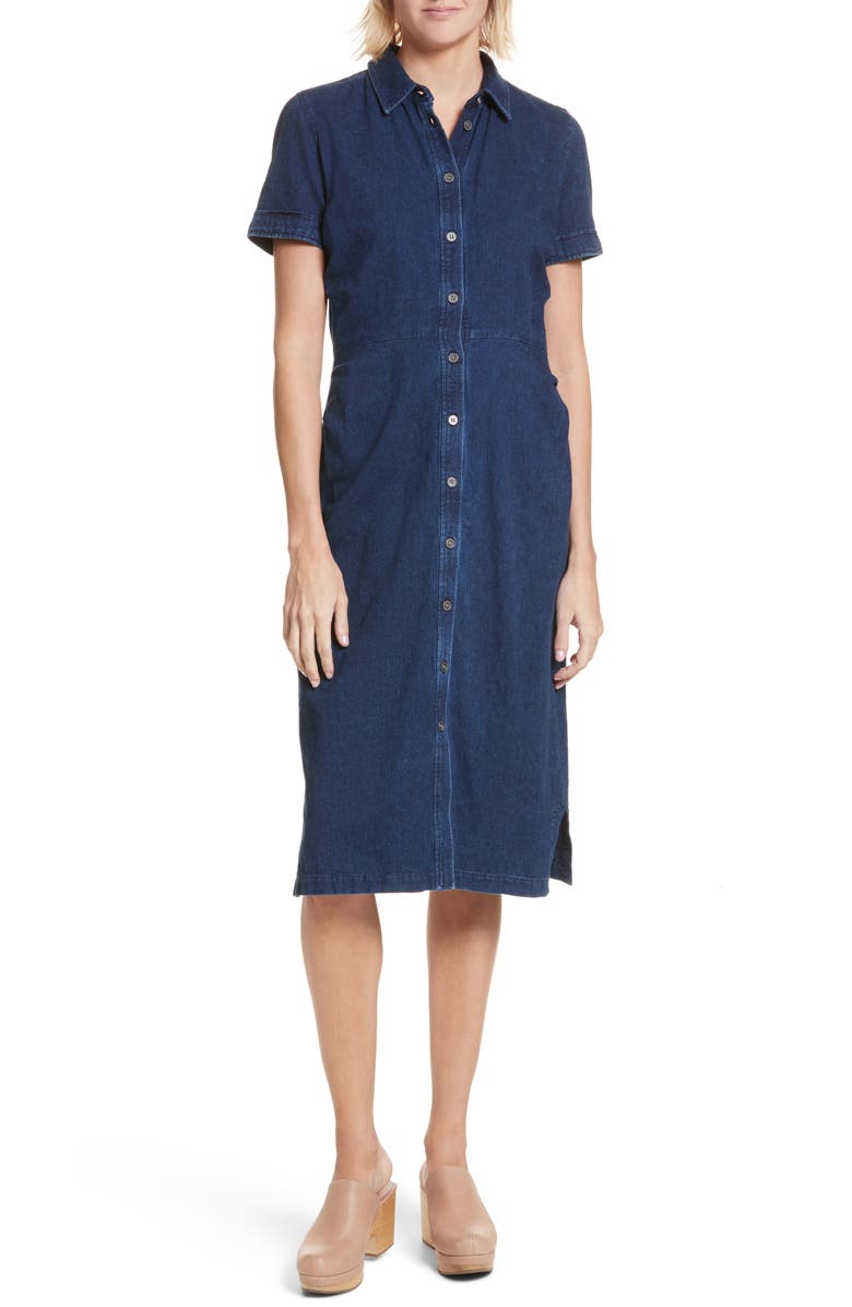 Rachel Comey Extend Denim Dress, Main, color,