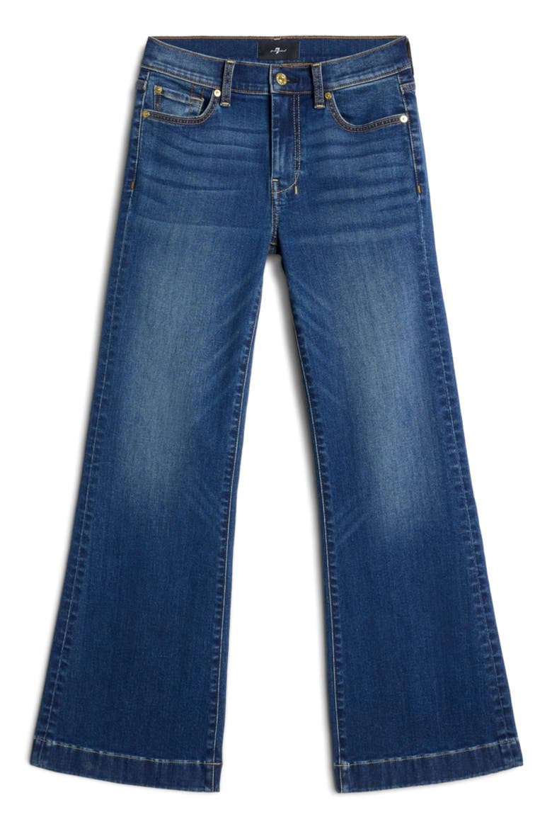 Dojo Mid Rise Flare Jeans, Alternate, color, MEDIUM MELROSE