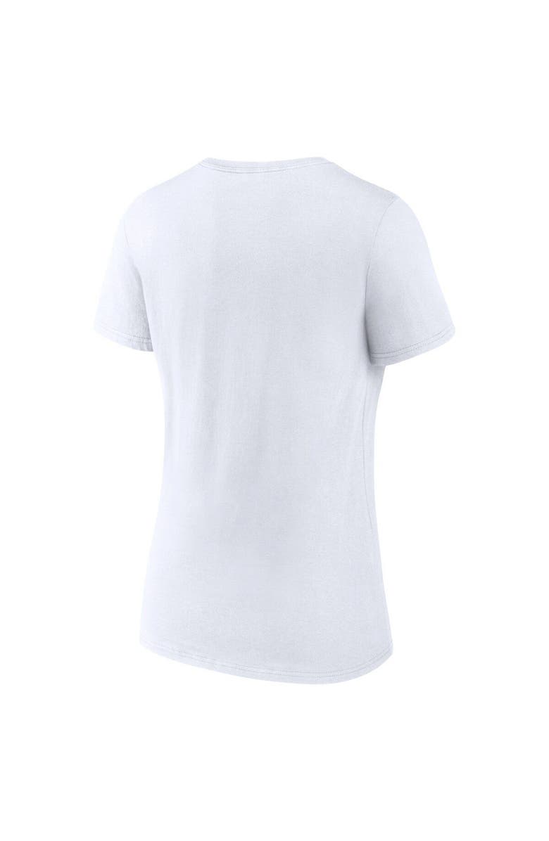 FANATICS Women's Fanatics Branded White Colorado Avalanche 2022 Western Conference Champions Locker Room V-Neck T-Shirt, Alternate, color,