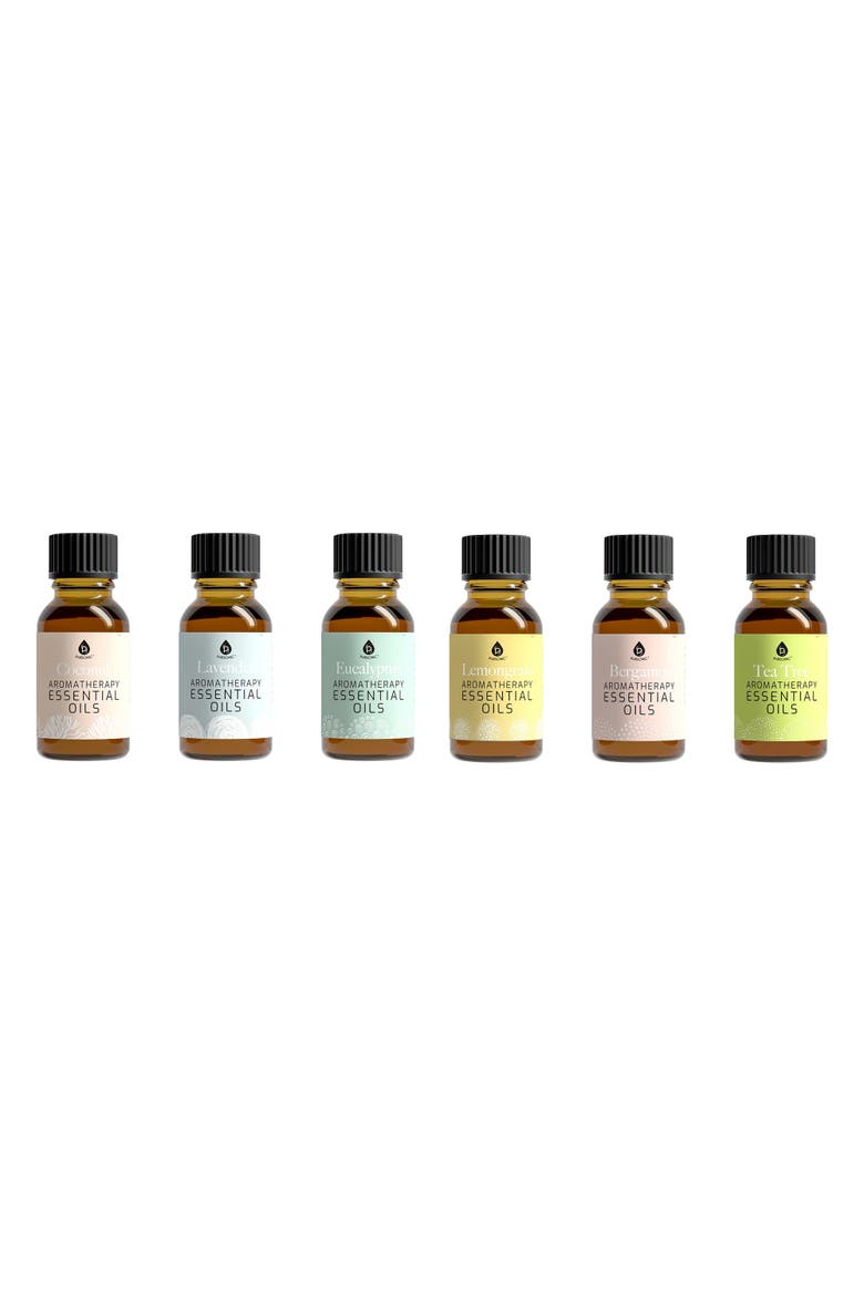 6 Pack of Aromatherapy Essential Oils, Main, color, Multicolor