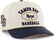 Stoney Clover Lane X '47 Men's '47 x Stoney Clover Lane Natural/Navy Tampa Bay Rays Glitter Rope Hitch Adjustable Hat