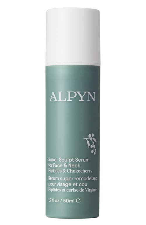 Alpyn Super Sculpt Serum For Face & Neck With Tri-peptide Firming Complex 1.7 Oz/50 ml