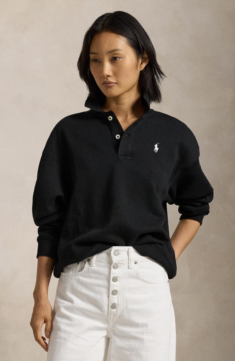 Polo Ralph Lauren Arctic Fleece Polo Sweatshirt, Alternate, color,