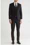 Skinny Fit Solid Stretch Three Piece Suit