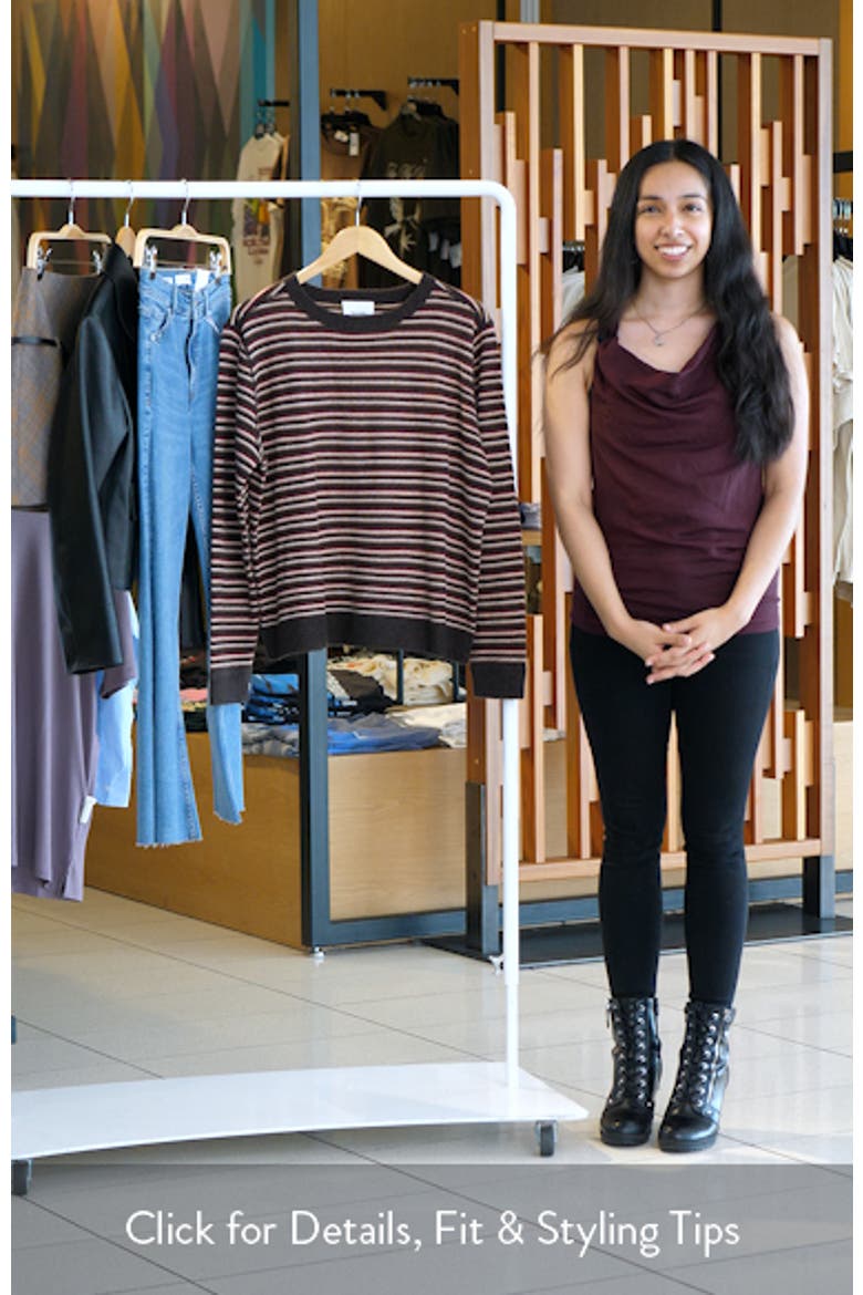 Stripe Cashmere Sweater video