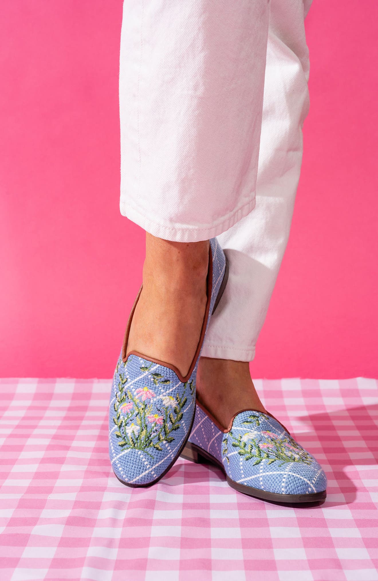 ByPaige Needlepoint Loafer, Alternate, color, 