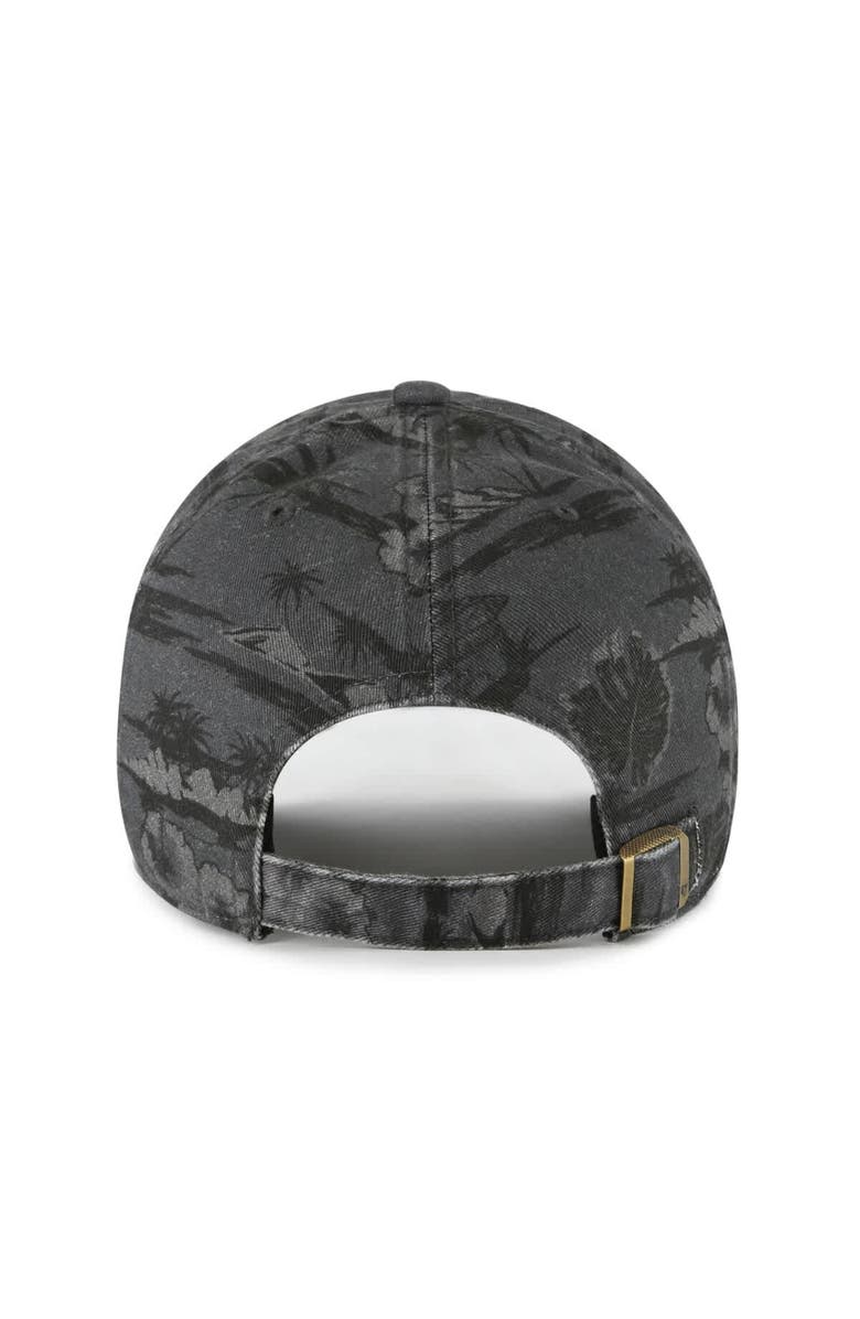 '47 Men's '47  Black Philadelphia Eagles Fiji Clean Up Adjustable Hat, Alternate, color, 