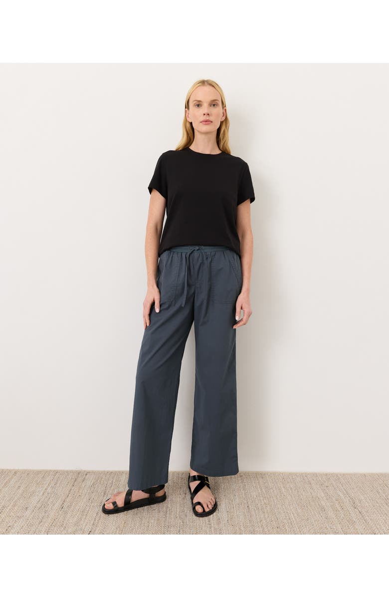 Pact Luxe Essential Crewneck Tee Made With Organic Cotton, Alternate, color, Black