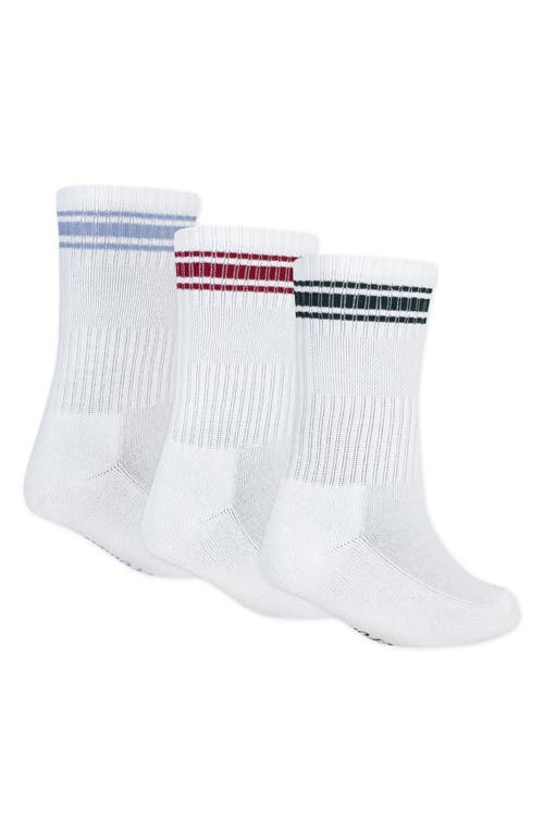 Abercrombie Kids Kids' Assorted 3-pack Crew Socks In White