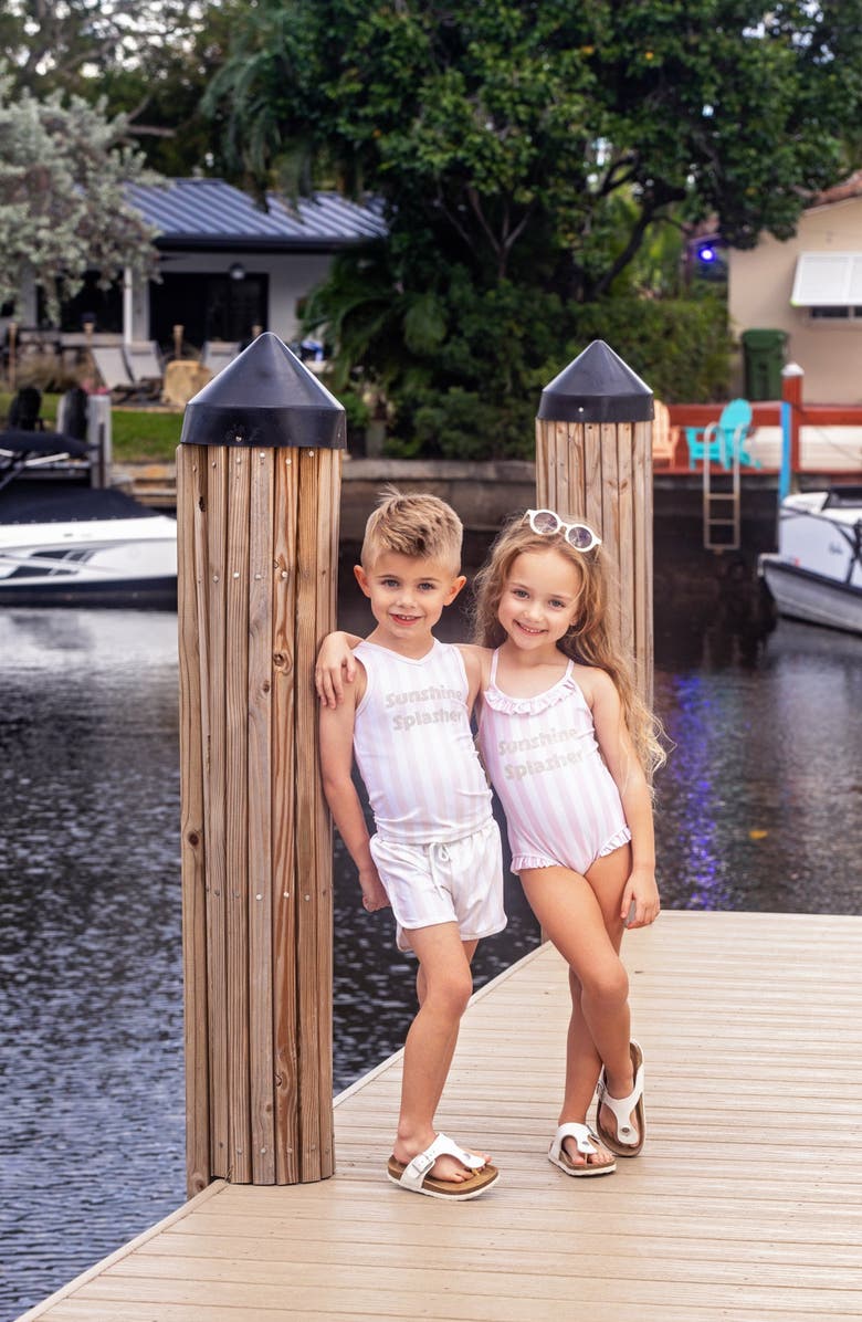 NoggiWear Sunshine Splasher One Piece, Alternate, color, Tan