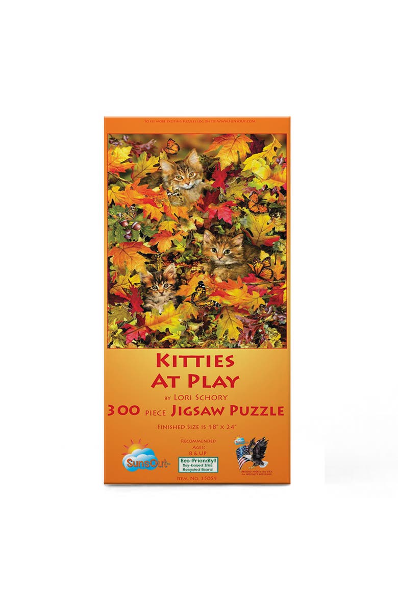 Kitties at Play 300 piece Jigsaw Puzzle for Adults, Alternate, color, Multicolor