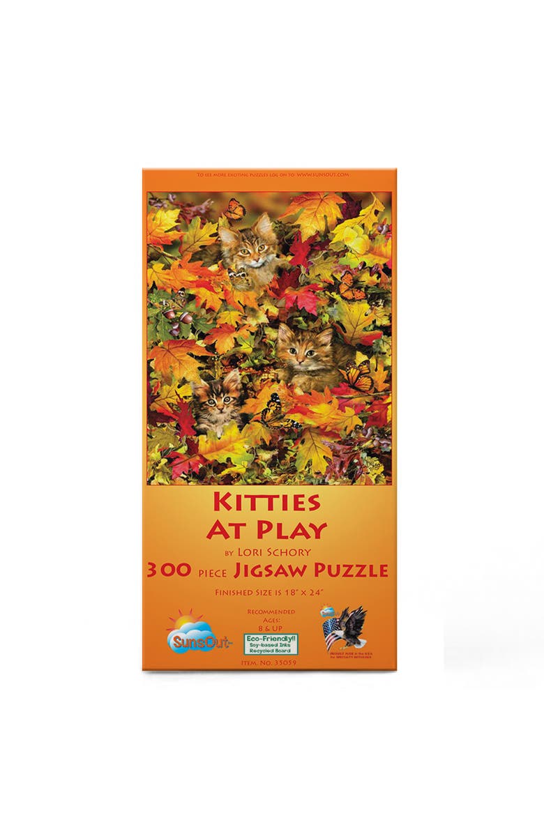Sunsout Kitties at Play 300 piece Jigsaw Puzzle for Adults, Alternate, color, Multicolor