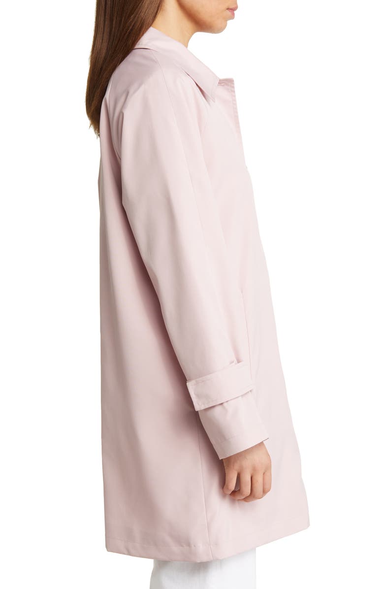 Via Spiga Water Resistant Trench Coat, Alternate, color, Pale Pink