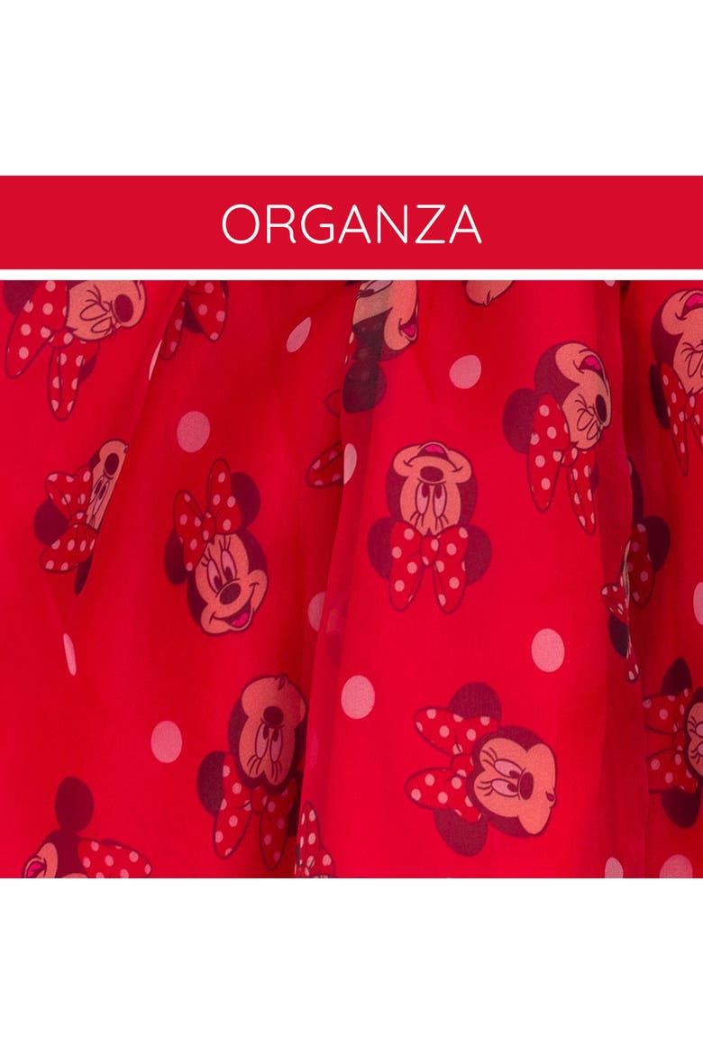 Minnie Mouse Short Sleeve Dress, Alternate, color, Scarlet Minnie