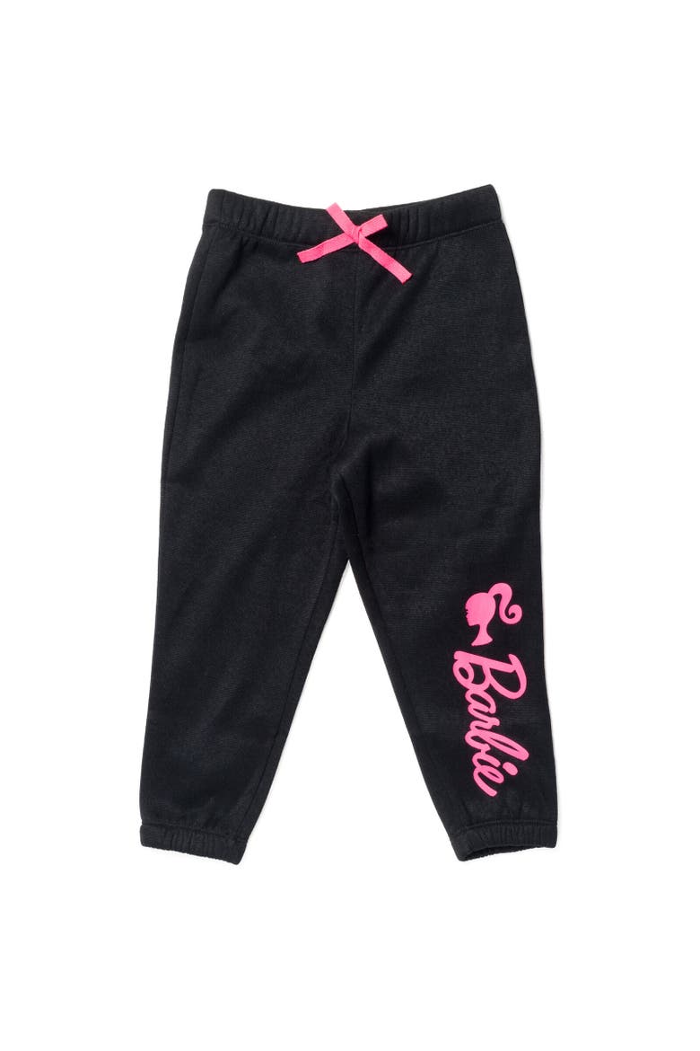 French Terry Sweatshirt & Pants Set, Alternate, color, Black