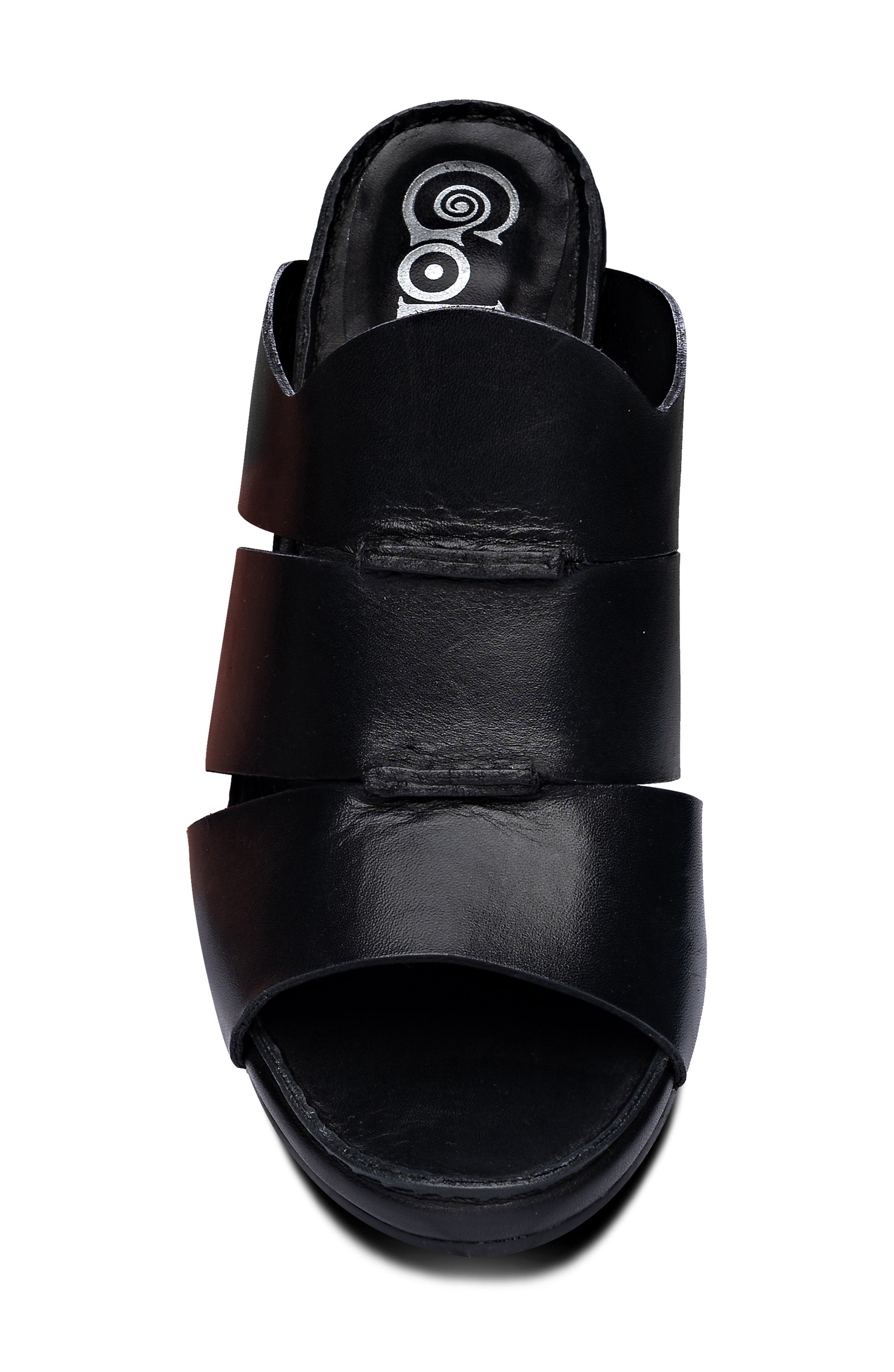 Golo Seamingly Leather Block Heel Sandal, Alternate, color, 