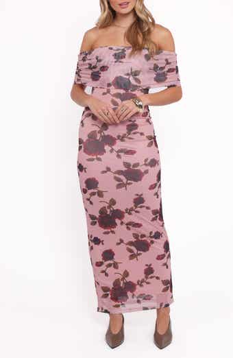 Indya Off the Shoulder Maxi Dress