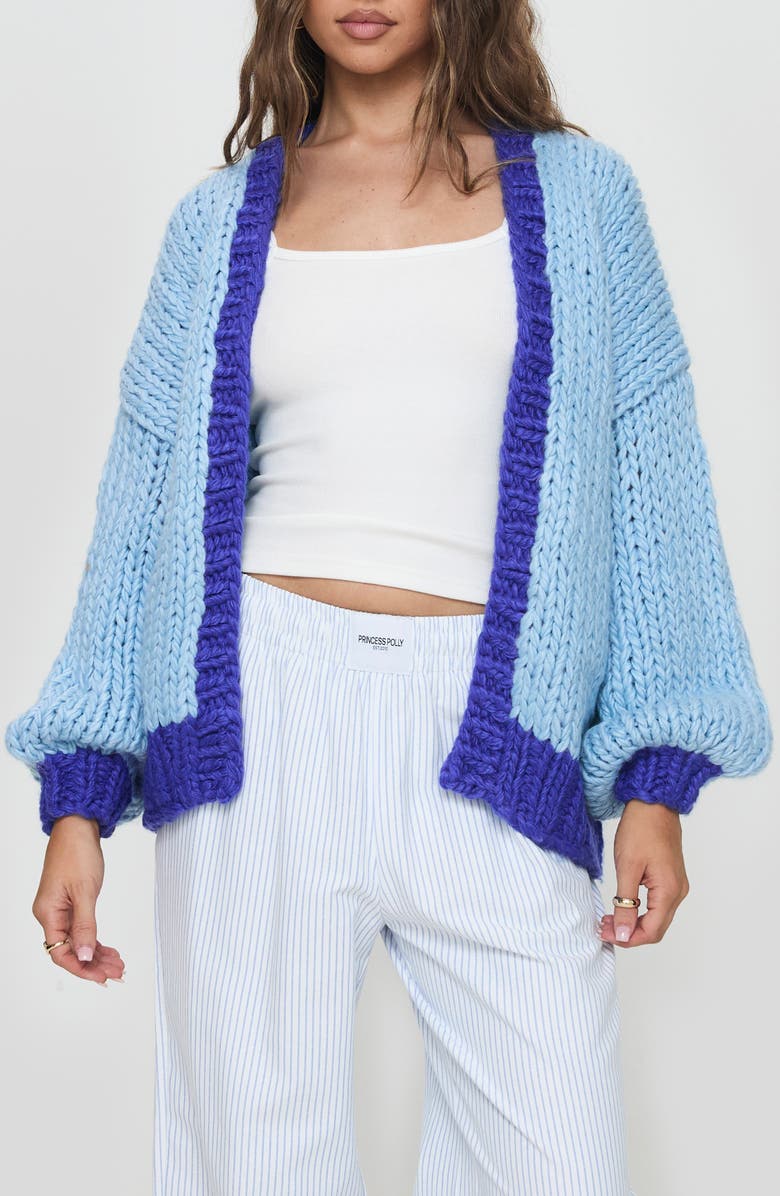 Princess Polly Lester Open Front Cardigan, Main, color,