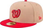 New Era Men's New Era Khaki Washington Nationals 59FIFTY Fitted Hat