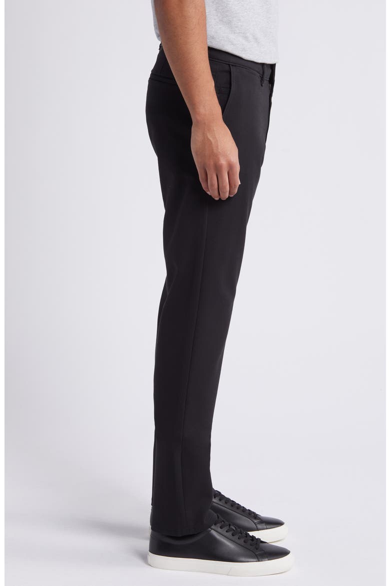Ivan Slim Fit Twill Pants, Alternate, color, BLACK ONYX