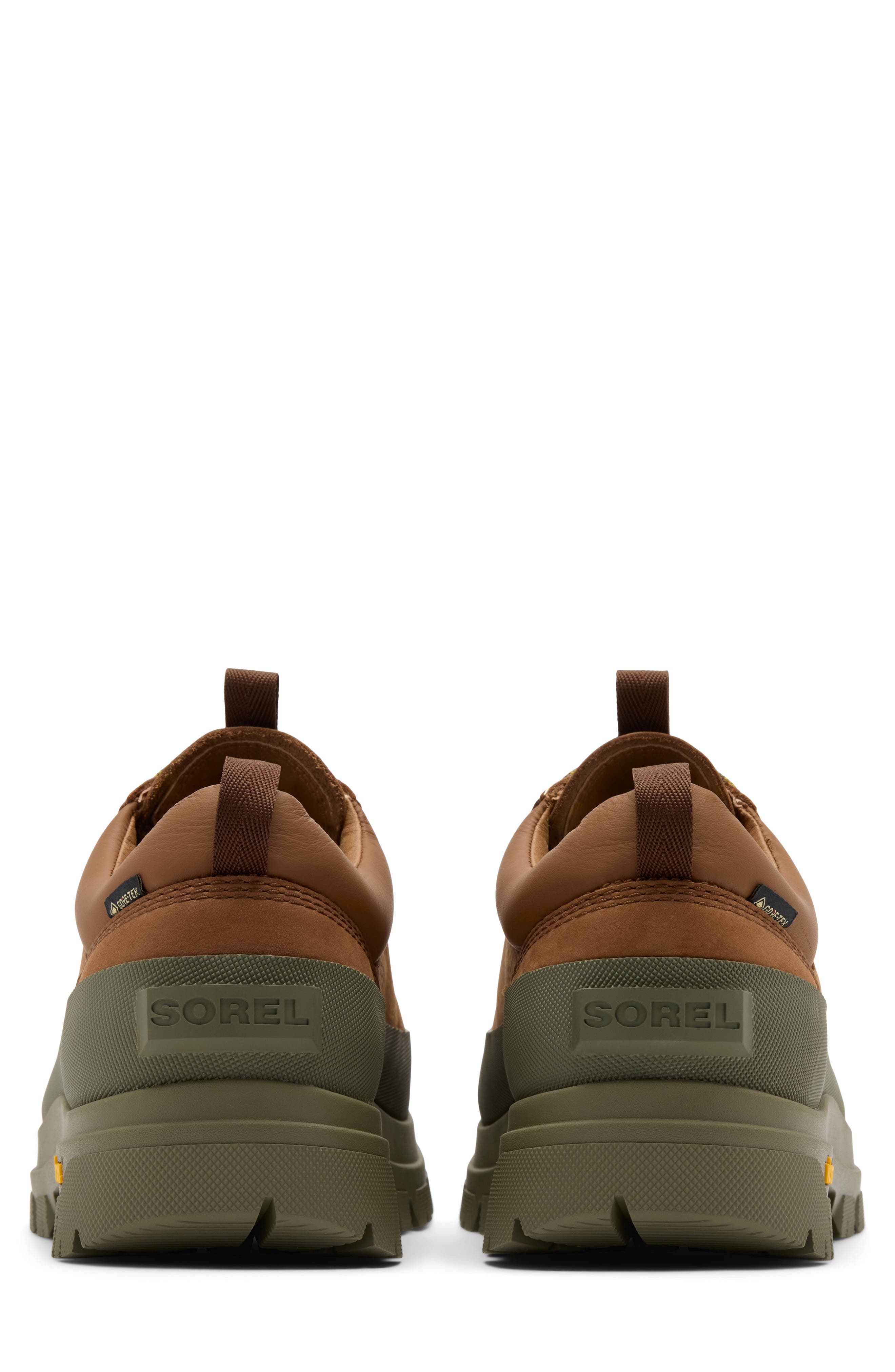Daystorm Nomad Gore-Tex Waterproof Hiking Shoe, Alternate, color, VELVET TAN/ STONE GREEN