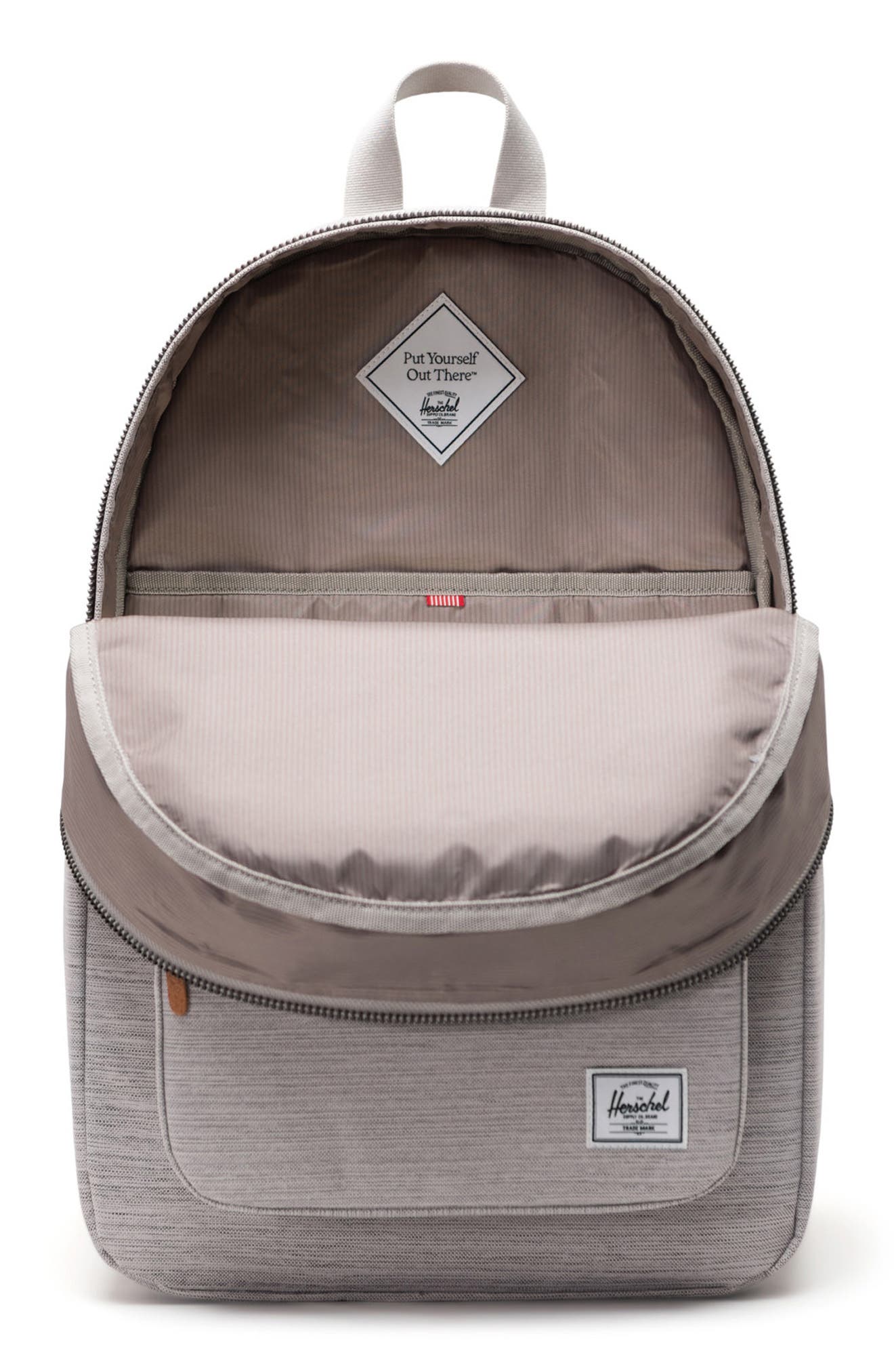 Herschel Supply Co. Settlement Backpack, Alternate, color, Light Grey Crosshatch